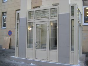 Алюминиевый противопожарный витраж / серия FRM7302